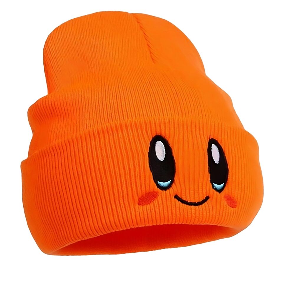 1146 Kirby Beanie Adult Size Anime Hat Accessory Kawaii, Medium-Large 100%
